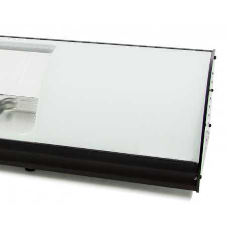 Vitrina de tapas refrigerada superficie curva 4 bandejas GN 1/3