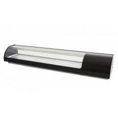Vitrine réfrigérée surface bombée tapas 8 plateaux GN 1/3 pour sushi