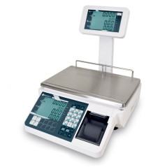Balança comercial 30 kg amb impressora i panell fins a 4 venedors