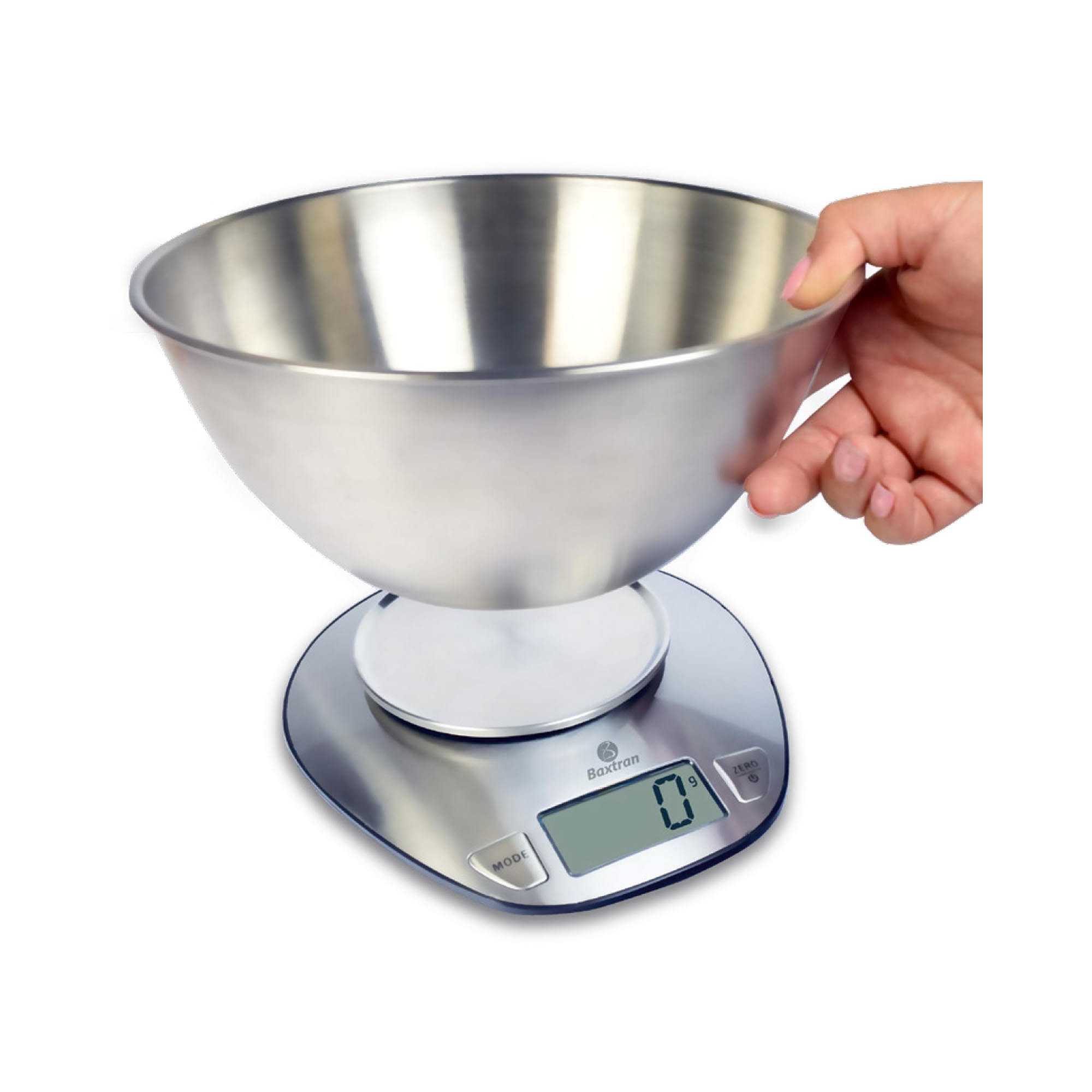 Balance de cuisine en acier inoxydable