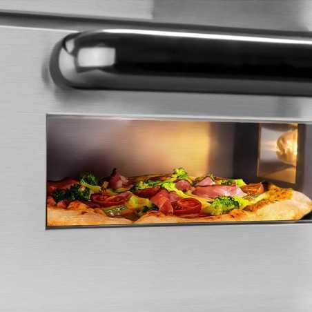 Forn de pizzes compacte professional elèctric de 1 càmera