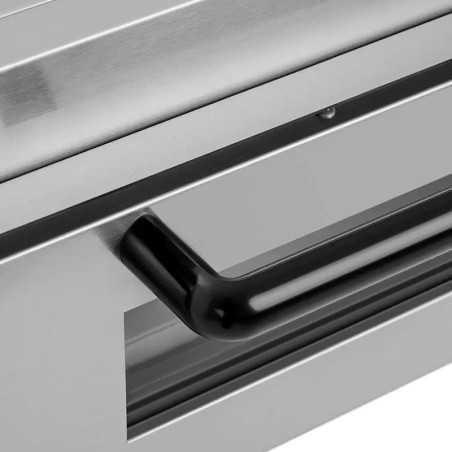 Compact professional electric 1-chamber pizza oven