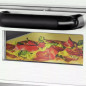 Four à pizza électrique compact professionnel 2 chambres