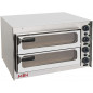 Electric pizza oven with 2 chambers Electric pizza oven with 2 chambers