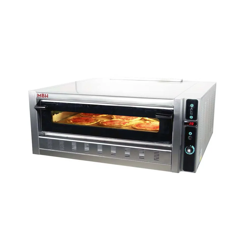 Forn de pizza professional a gas per a 6 pizzes de 30 cm