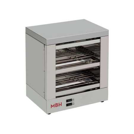 Professional electric toaster with 2 levels