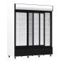 Refrigerated display cabinet 1600 liters with 3 sliding doors