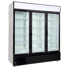 Armari expositor refrigerat 1600 litres amb 3 portes batents