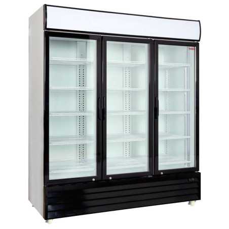 Armari expositor refrigerat 1600 litres amb 3 portes batents