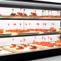 Vitrina expositora refrigerada Logic Tapas de 2 pisos per a 6–8 safates GN 1/3 amb LED Vitrina expositora refrigerada Logic Tapas de 2 pisos per a 6–8 safates GN 1/3 amb LED