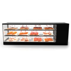 Vitrine réfrigérée Logic Tapas 2 niveaux pour 6–8 bacs GN 1/3 avec LED