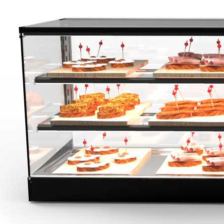 Vitrina de tapas Logic 2P de 2 estantes