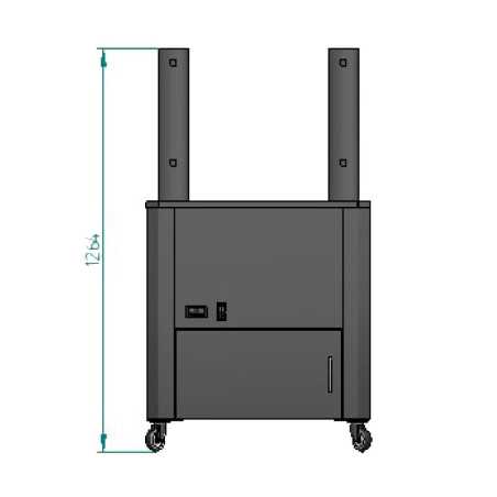 Friteuse à gaz automatique professionnelle pour churros de 30 litres avec vanne de vidange