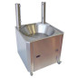 Friteuse gazole professionnelle automatique 30 litres pour churros avec vanne de vidange