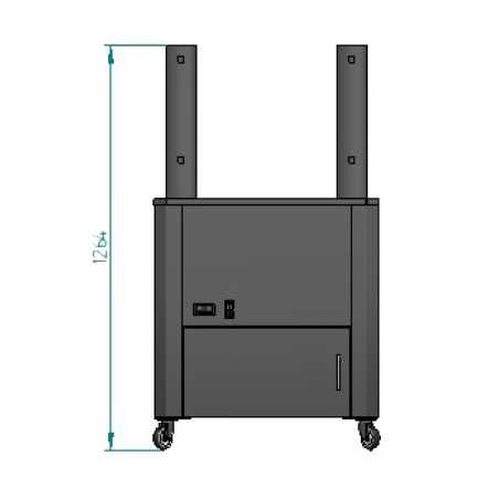 Friteuse gazole professionnelle automatique 30 litres pour churros avec vanne de vidange