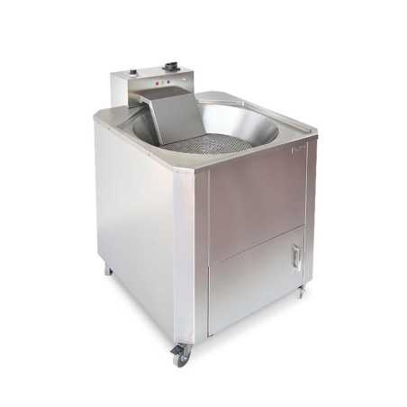 Réchaud friteuse churro électrique professionnel 14 litres avec robinet de vidange