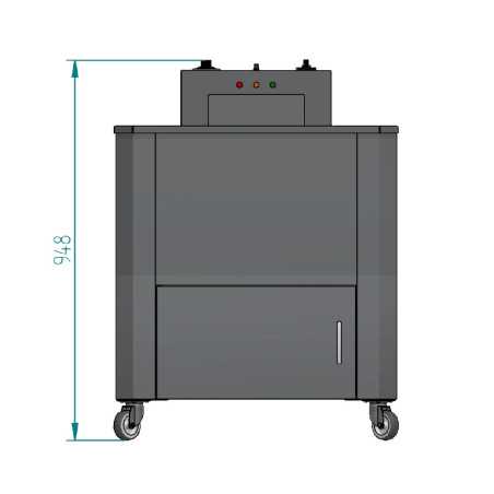 Réchaud friteuse churro électrique professionnel 14 litres avec robinet de vidange