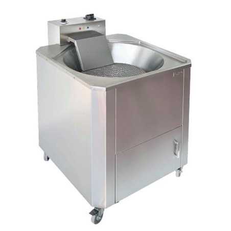 Réchaud friteuse churro électrique professionnel 22 litres avec robinet de vidange