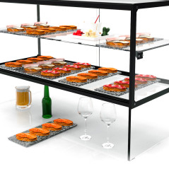 SAYL Zeppelin display case with shelf