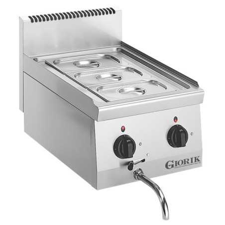 Bain-marie 40 cm électrique industriel profondeur 600
