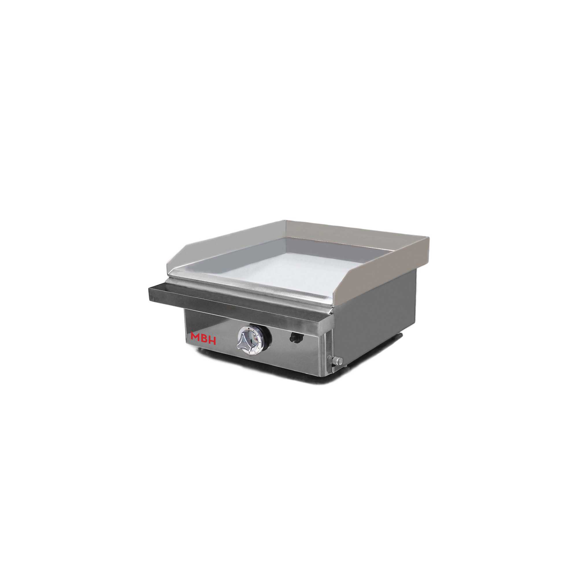 Professional hard chrome gas griddles