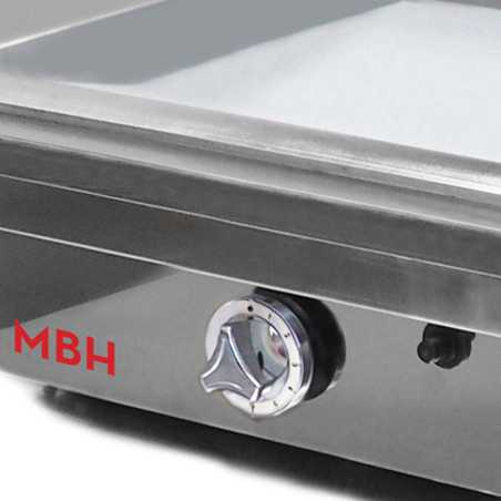 Planchas profesionales a gas de cromo duro