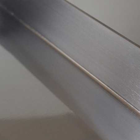 Professional double-fired hard chrome gas griddles