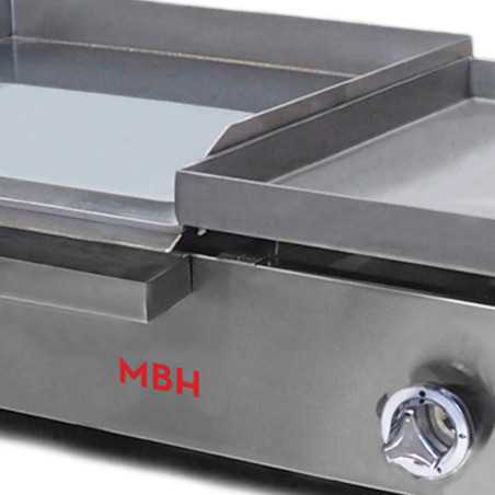 Plancha industrial profesional de cromo duro para frankfurt a gas