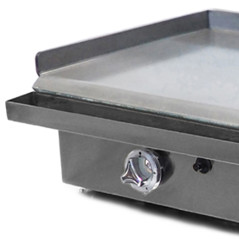 Plancha profesional industrial a gas 60 con fogón