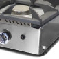 Plancha gaz professionnelle industrielle 60 avec réchaud