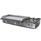 Plancha profesional industrial a gas 80 con fogón