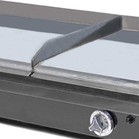 Professional industrial gas griddle 40x2 with stove