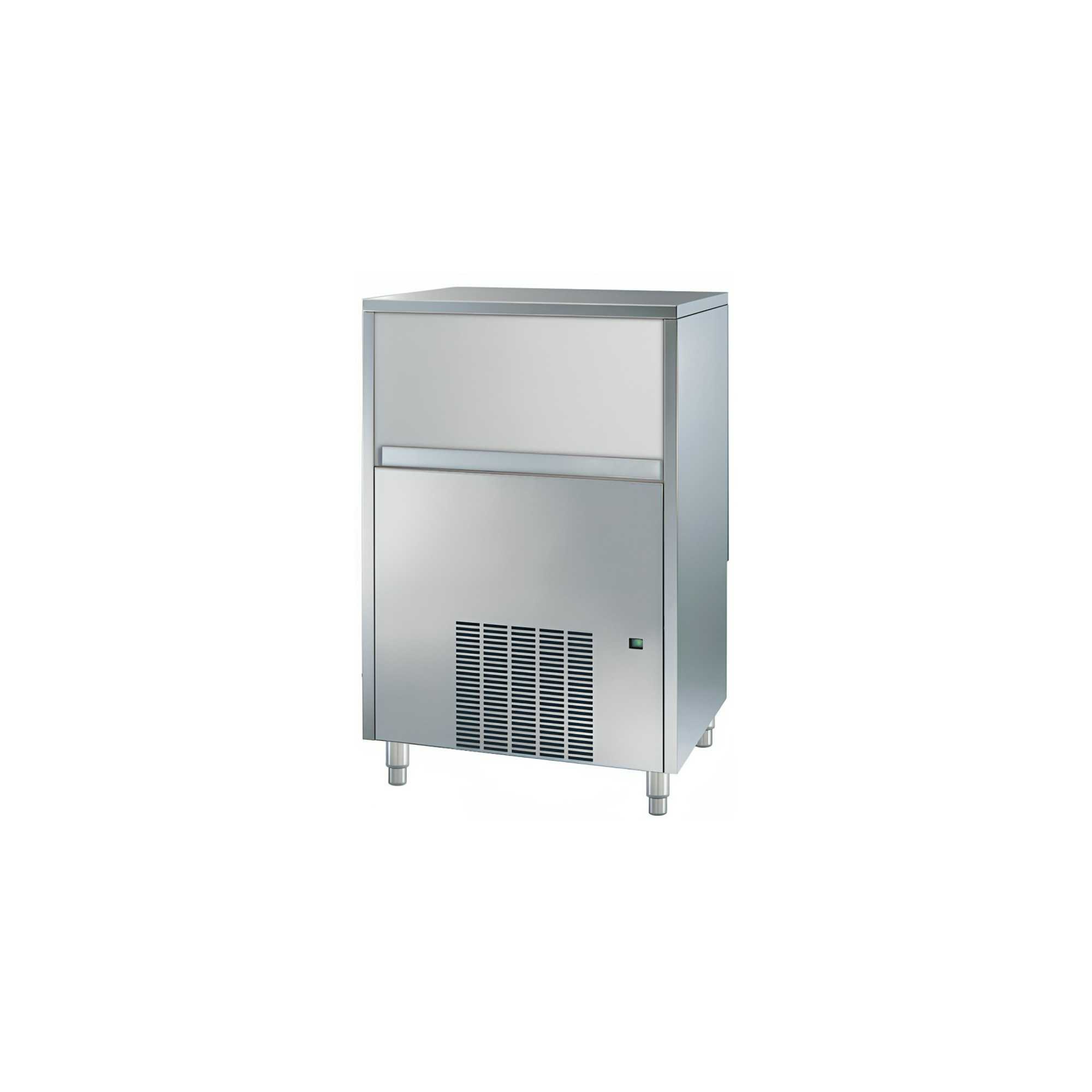 Nugget ice machine BREMA 140 with storage