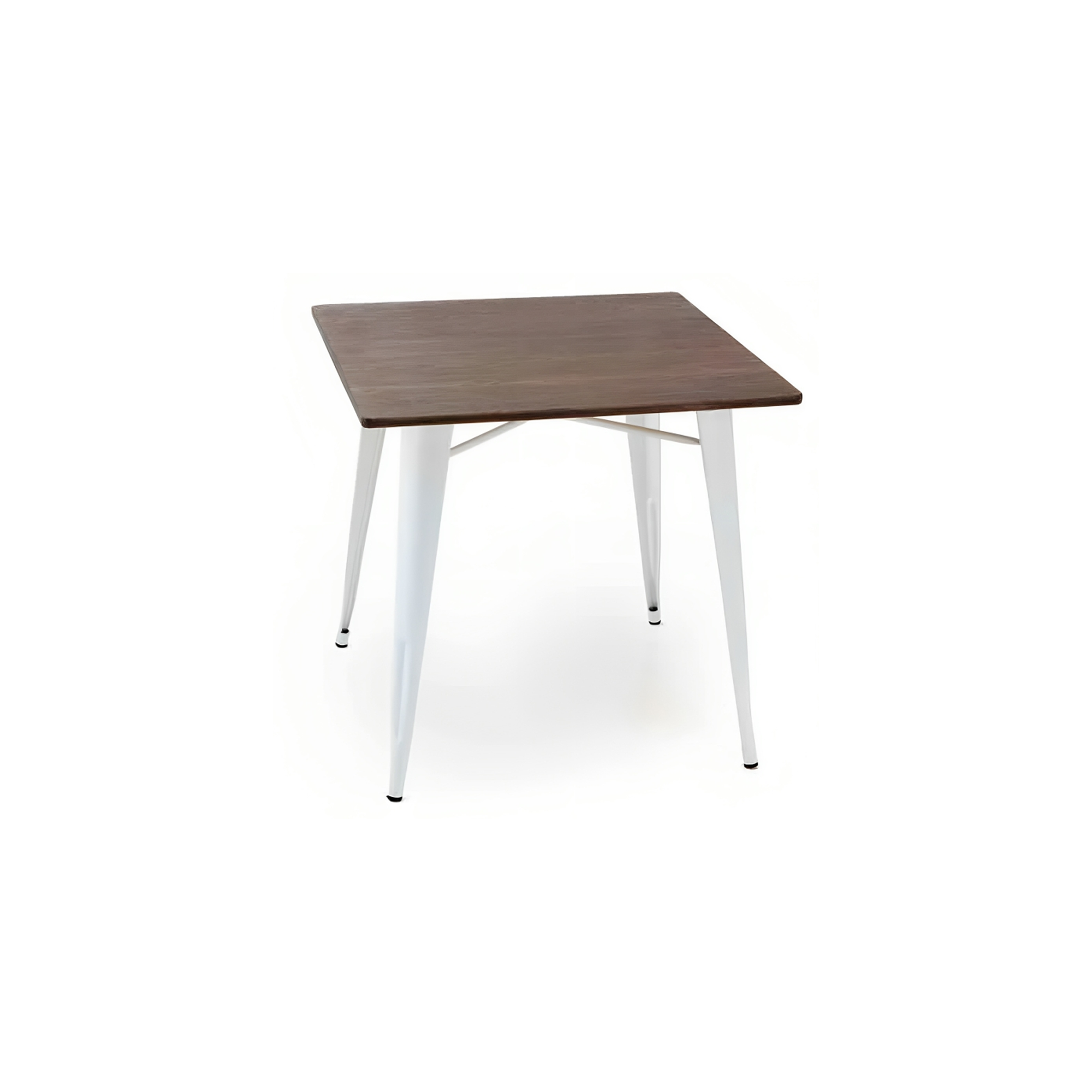 ANTIK OLD SQUARE LOW WHITE TABLES