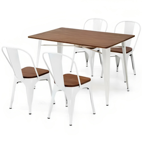 MESAS BLANCA ANTIK OLD RECTANGULARES BAJAS