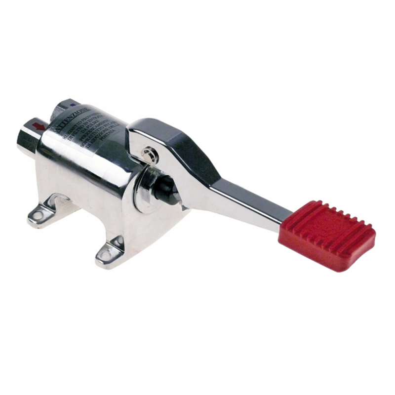 Progressive Floor-Mounted Pedal Valve for Hot/Cold Water Progressive Floor-Mounted Pedal Valve for Hot/Cold Water