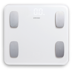 Professional Active Crystal Scale bathroom scale for body weight with Bluetooth and App