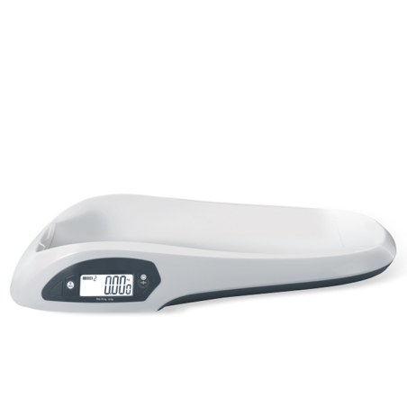 Balance électronique professionnelle BBS pour bébés avec une capacité de 25g et des dimensions de 604x360x89mm