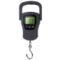 Ganxo pesador petit capacitat 40 kg per a l'equipatge. Bàscula amb ganxo portàtil per a viatges amb cinta mètrica incorporada.