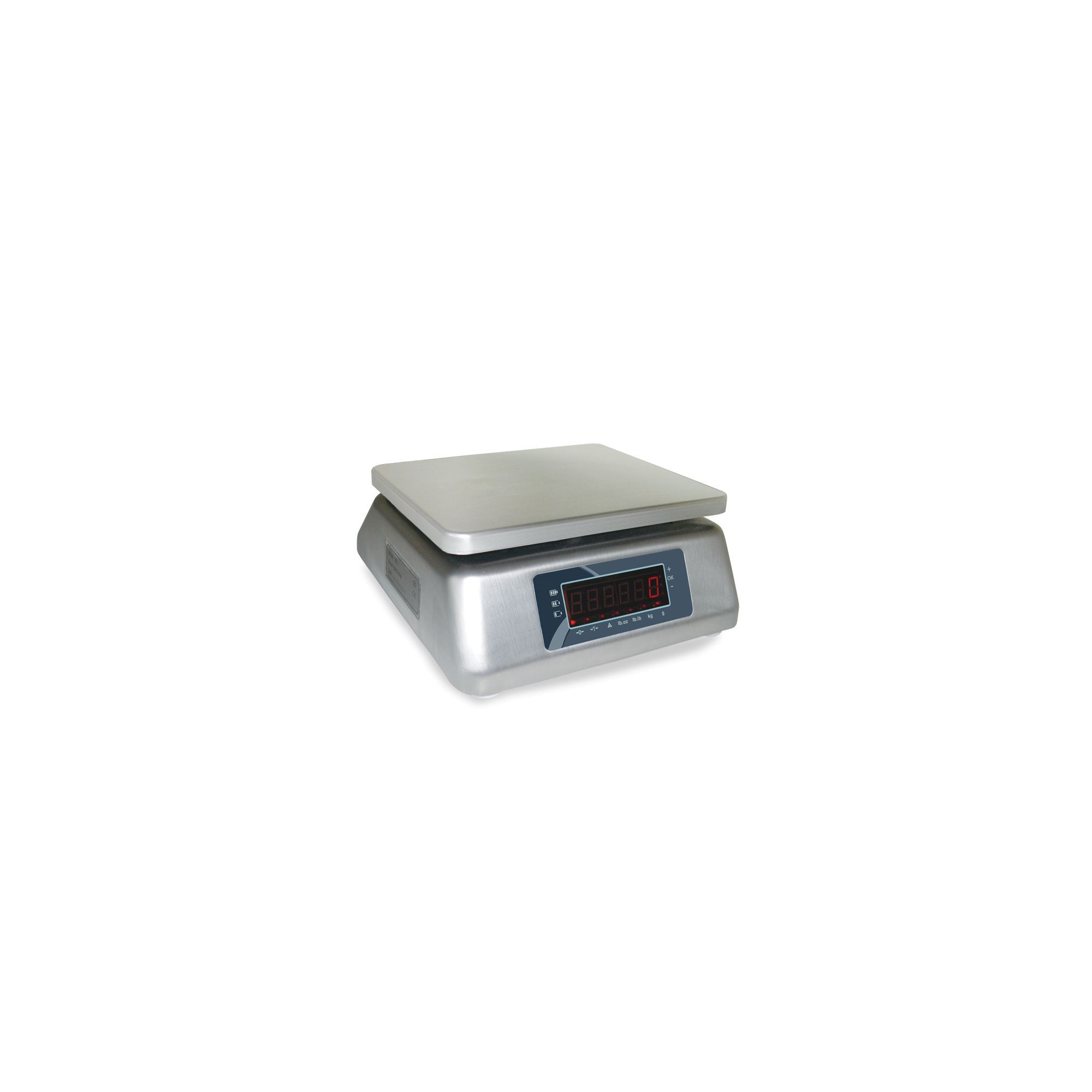 MBH - Waterproof stainless steel industrial scale 15 kg with LED display