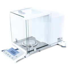 Balanza analítica de alta precisión profesional con capacidad de 210g para laboratorio químico y farmacéutica.