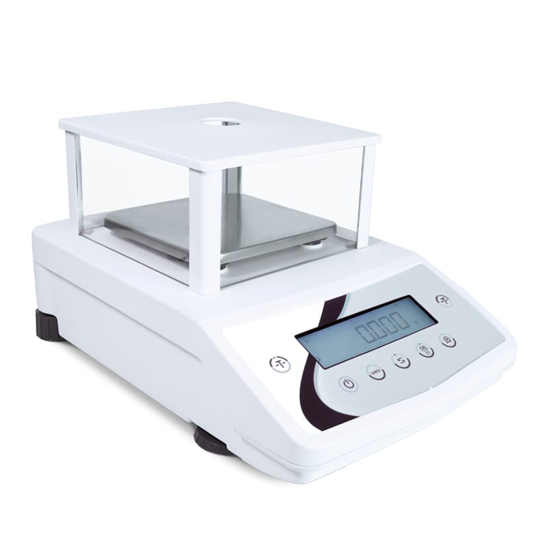 Professional High-Precision Analytical Scale 1000g Capacity 128x128mm for Chemical and Pharmaceutical Labs.