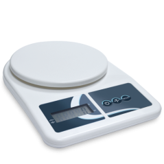 Balanza de precisión 0.1g profesional con capacidad de 500g y Ø150mm para grow. Bascula pequeña portable para grow shop.