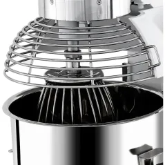 Pastadora batedora planetària professional de 20 litres, 3 velocitats i reixeta protectora