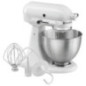 Amassadora professional KitchenAid 5K45SSEWH blanc amb accessoris, 4,28 litres per a bars, restaurants i hostaleria.