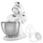 Amassadora professional KitchenAid 5K45SSEWH blanc amb accessoris, 4,28 litres per a bars, restaurants i hostaleria.