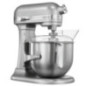Batteur industriel KitchenAid 5KSM7591X argenté avec accessoires, 6,9 litres, pour les bars et la restauration.