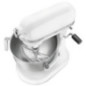 Amasadora industrial KitchenAid 5KPM5XEWH blanco accesorios, 6.9 litros. Batidora industrial bar, restaurante hostelería.