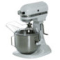 Batteur professionnel KitchenAid 5KPM5EWH blanc avec accessoires, 4,83 litres, pour la pâtisserie et la boulangerie.