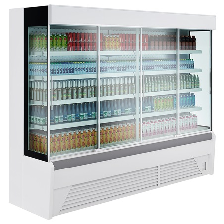 refrigerated showcase mural 